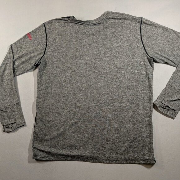 Spokane To Sandpoint Men's Gray Long Sleeve Running/Performance Shirt 2XL - Picture 2 of 6